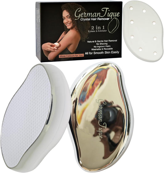 Germantique Borrador de Pelo de Cristal, Removedor Natural de Pelo...