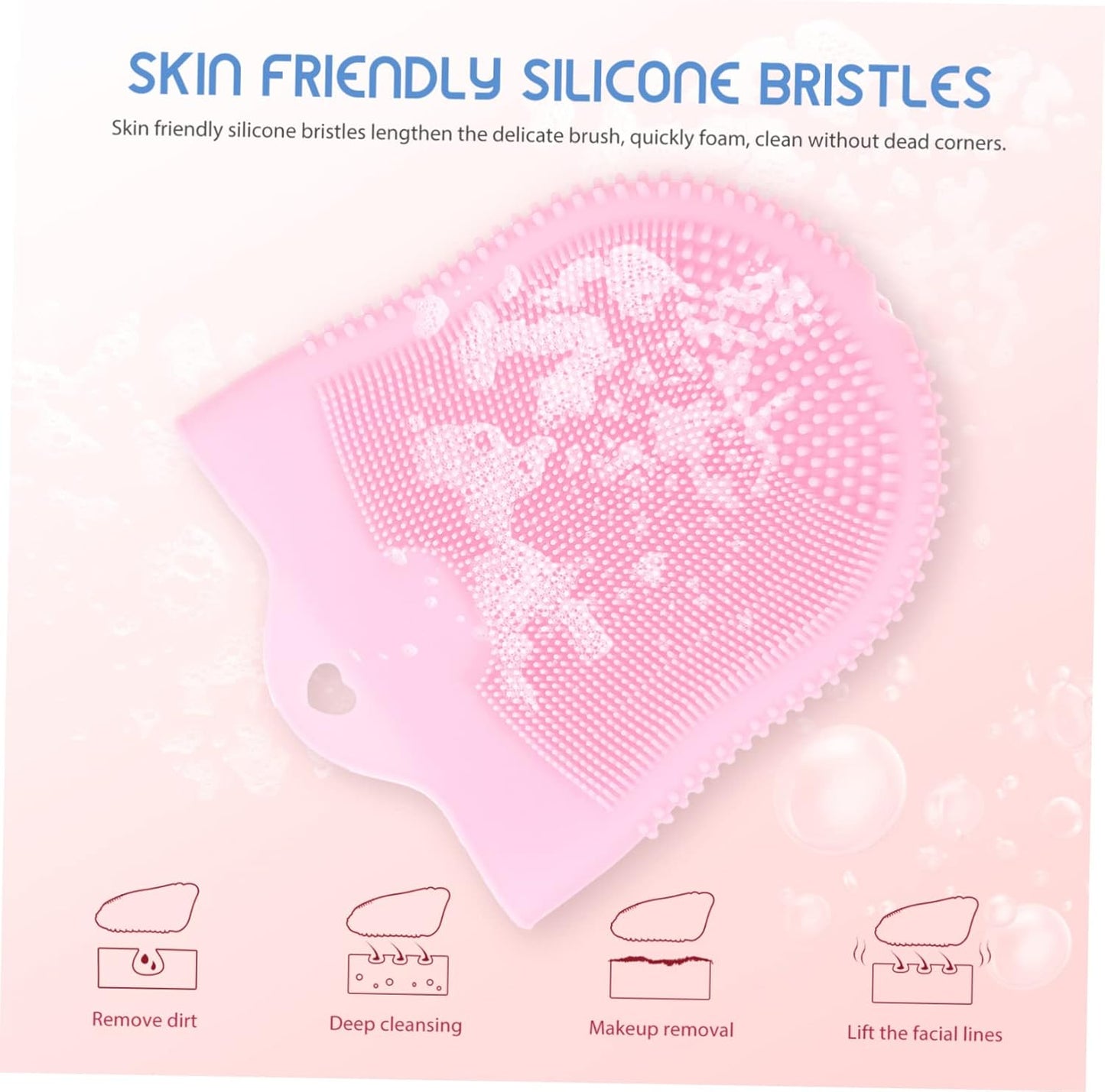 NOLITOY 5pcs Limpieza Masaje Exfoliante Limpieza para Uso Doméstico...