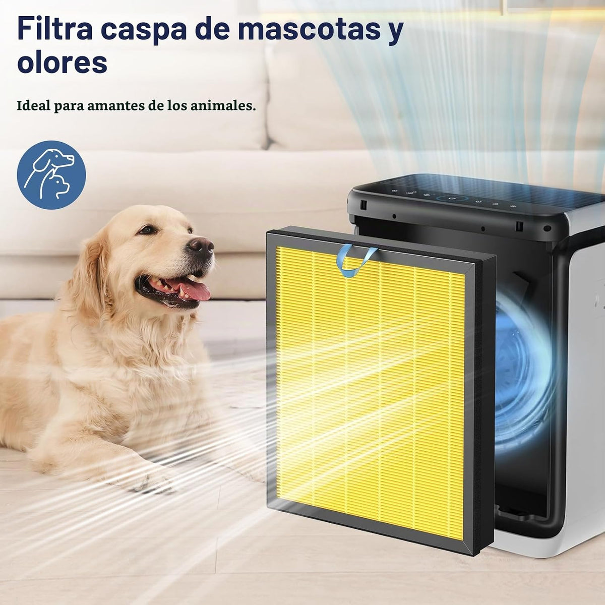 Vital 200S-P Filtro de repuesto para cuidado de mascotas para purif...