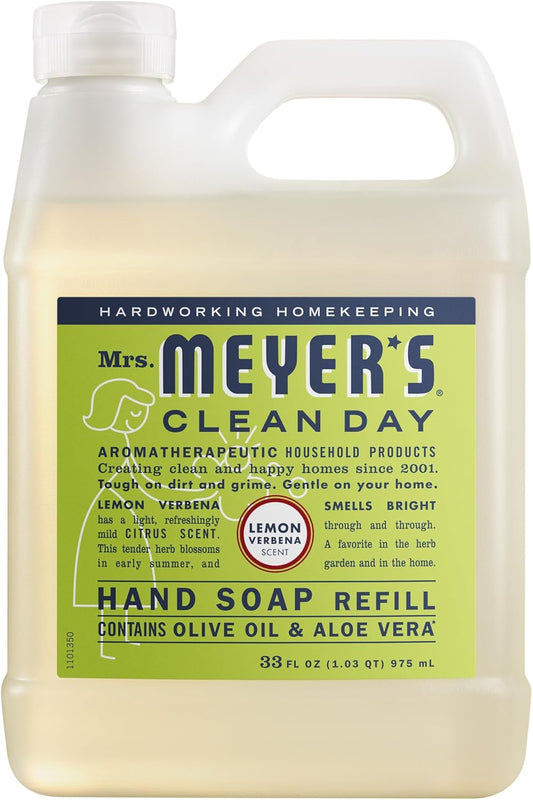 MRS. MEYER'S CLEAN DAY - Repuesto de jabón líquido para manos,...