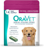 ORAVET Masticables dentales para perros, masticables para cuidado o...