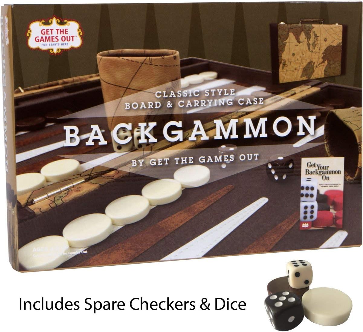 Get The Games Out Top Backgammon Set \u2013 Juegos de Backgammon de...
