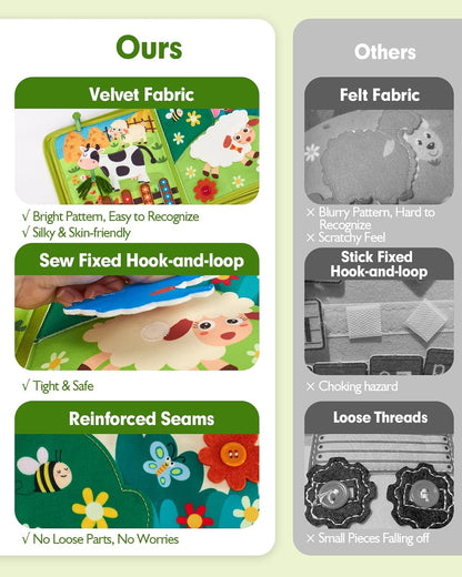 hahaland Libro de actividades para niños pequeños de 1 a 3 años \u2...