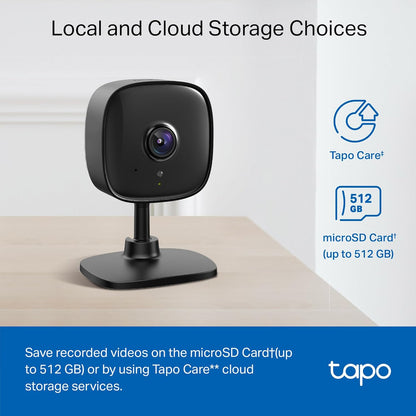 Tapo - Cámara de seguridad interior de 1080P para monitor de bebé,...