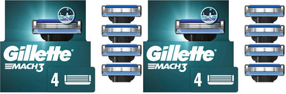 Gillette Mach3 - Recambios de maquinilla de afeitar para hombres, 4...