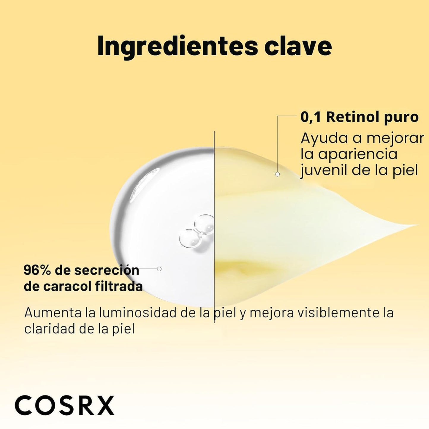 COSRX Snail 96% Mucin Power Essence 2ea y Retinol 0.1% Cream Mini S...