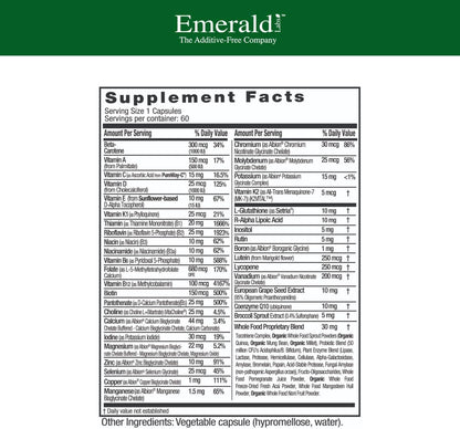 EMERALD LABS Multivitamínico 1-Diario para Mujeres 45+ - Multivitam...