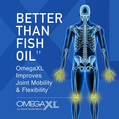 OmegaXL Suplemento de Apoyo Articular - Apoyo Natural para Músculos...
