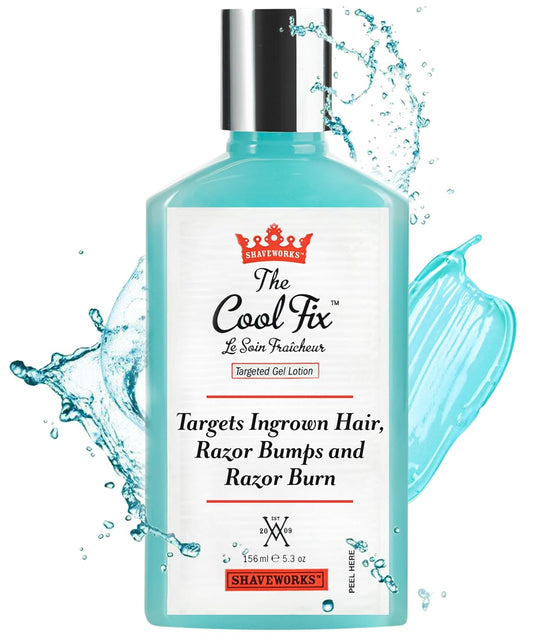 Shaveworks The Cool Fix Aftershave para mujeres: depilación púbica,...