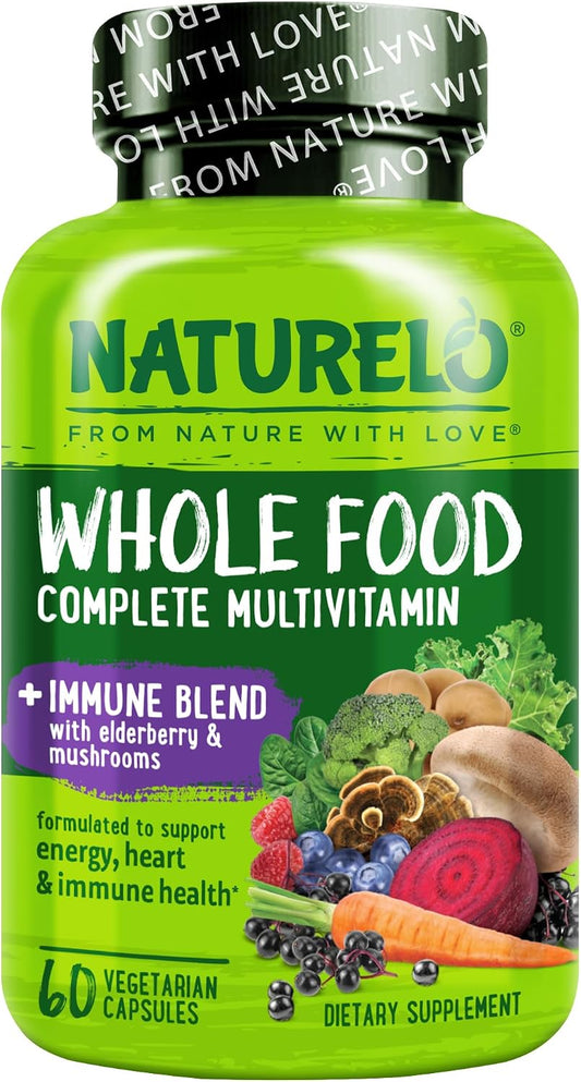 NATURELO Multivitamínico de Alimentos Integrales + Mezcla Inmunológ...