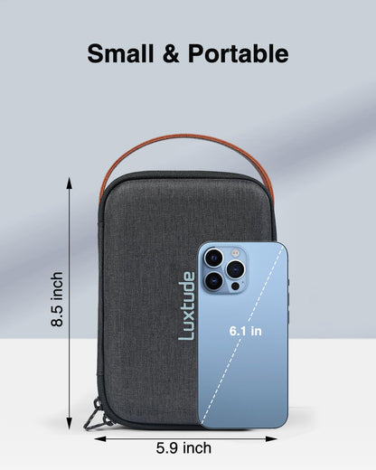 Luxtude Organizador electrónico de viaje, organizadores de tecnolog...