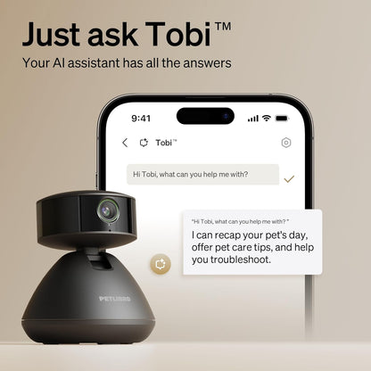 PETLIBRO - Cámara para mascotas AI para interiores con aplicación d...