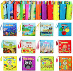 My First Soft Book, teytoy - Tela no tóxica para bebé, libros suaves arrugados para bebés, niños y niñas, juguetes educativos tempranos (paquete de 12)