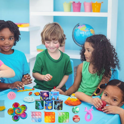 200 piezas de recuerdos de fiesta para niños, juguetes fidget a gra...