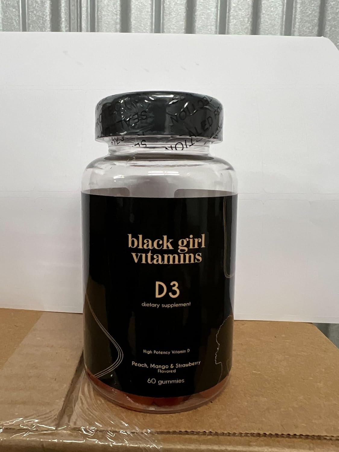 Black Girl Vitamins - Gomitas de Vitamina D3, para Apoyo Inmunológi...