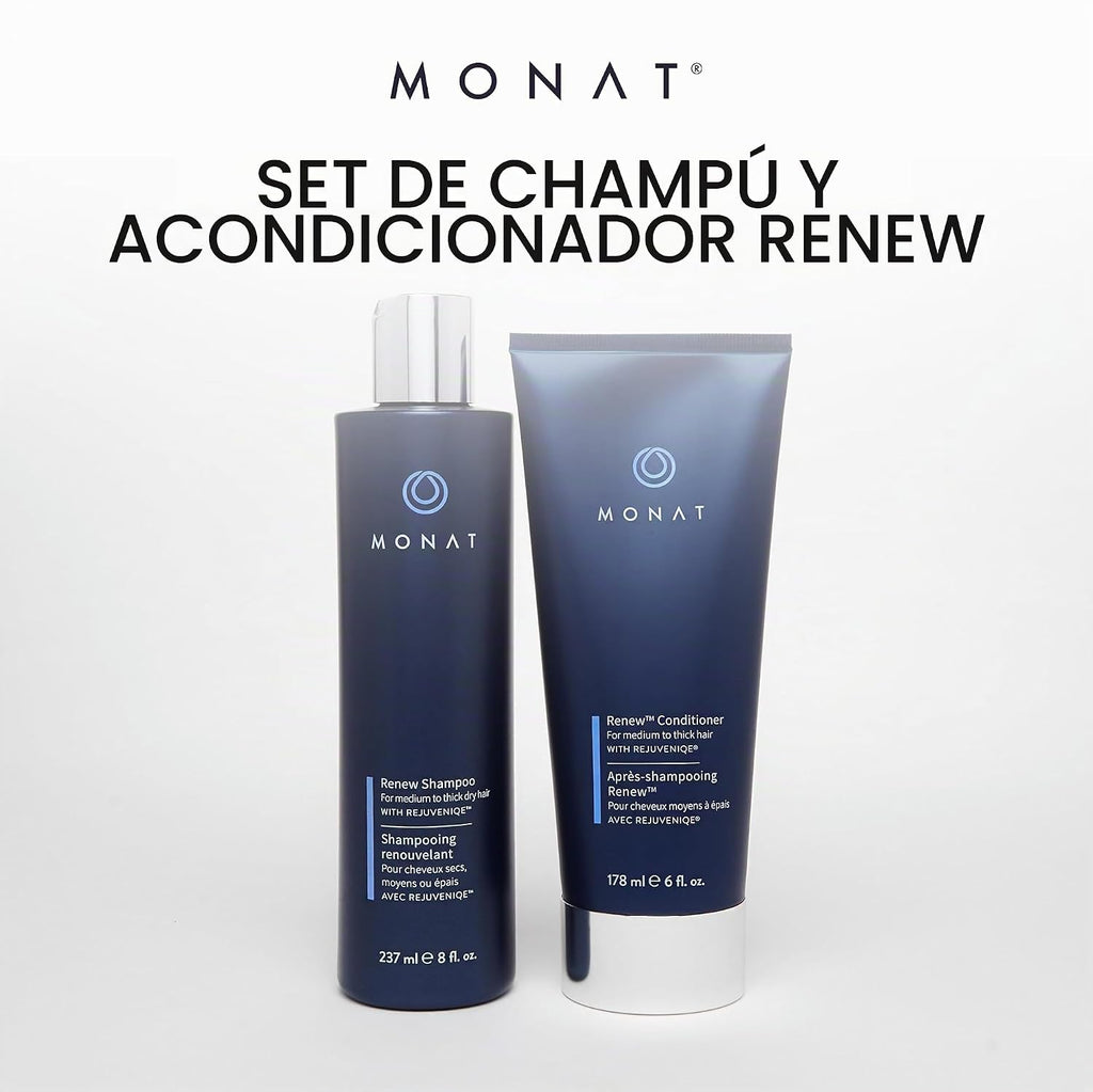 MONAT Renew - Juego de champú y acondicionador impregnado con REJUV...