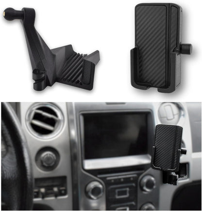 Soporte de teléfono para Ford F-150 2009-2014, Lincoln Mark LT 2010-1014 - Ajuste personalizado en el soporte de teléfono de bolsillo para tablero