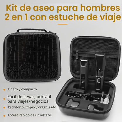 Beatslm Manscape - Recortadora de barba para hombres, recortadora d...