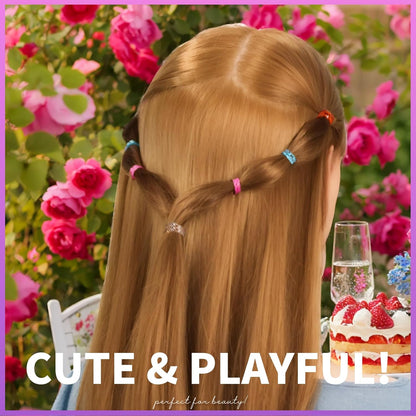 Teenitor - Bandas elásticas para el cabello, bandas elásticas peque...
