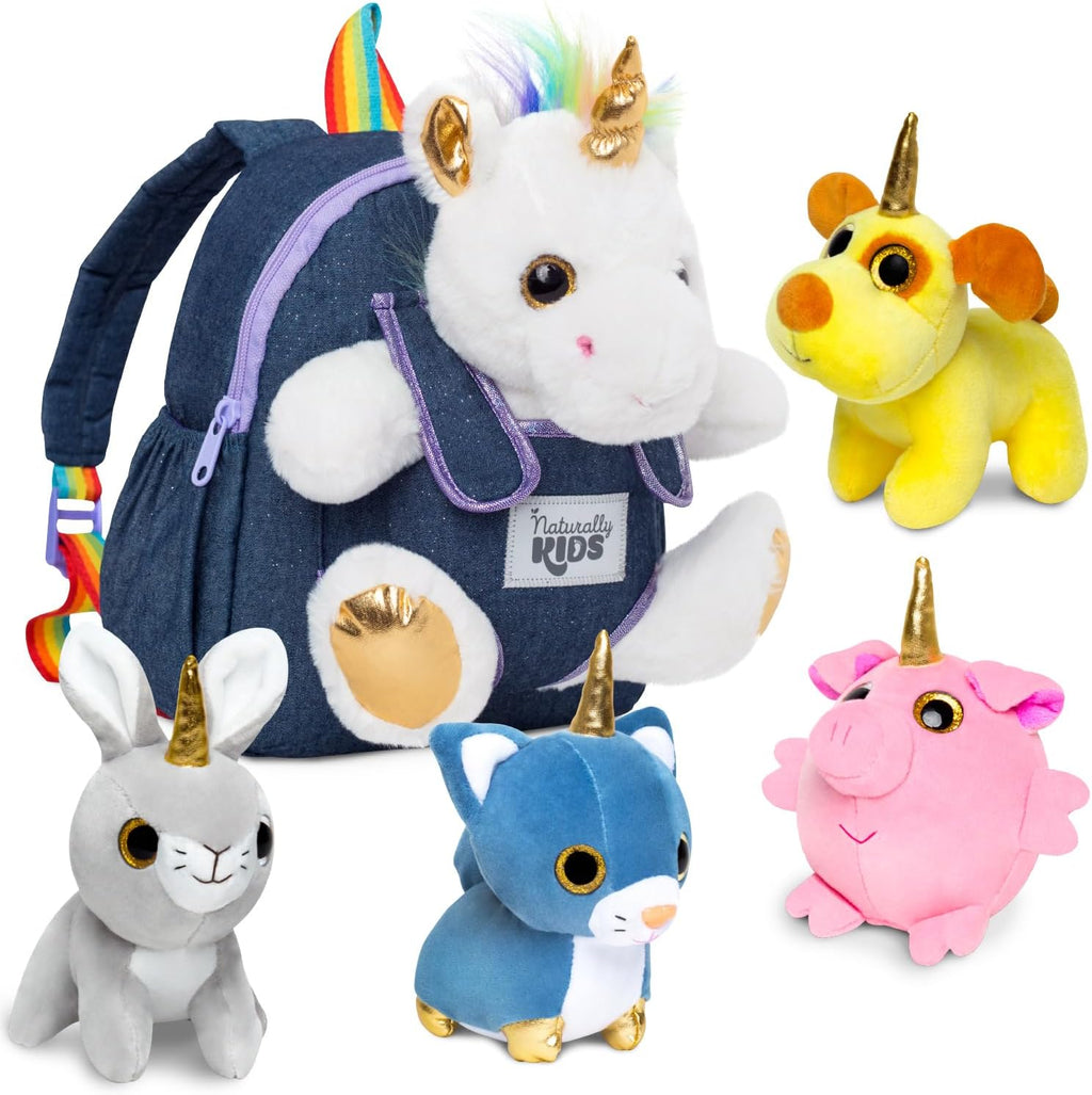 Naturally KIDS - Mochila de unicornio para niños de 2 a 5 años | Re...