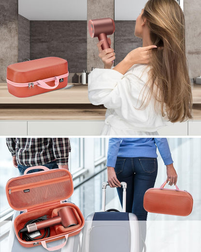 Estuche de almacenamiento rígido RAIACE compatible con secador de p...