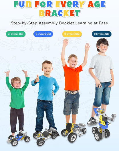 Juguetes STEM para niños de 5, 6, 7, 8+ años, 10 en 1 juguetes eléc...