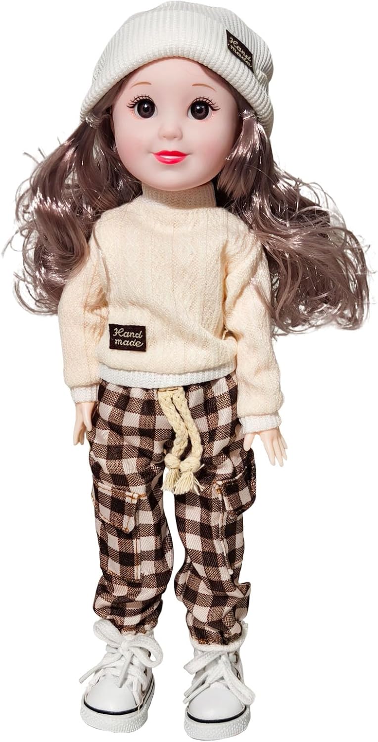 Coconutlin 12 Pulgadas BJD Muñeca de Moda para Niña, 15 Articulacio...