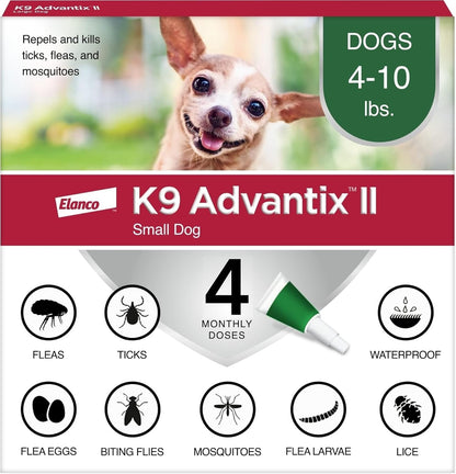 K9 Advantix II Tratamiento y prevención de pulgas, garrapatas y mos...