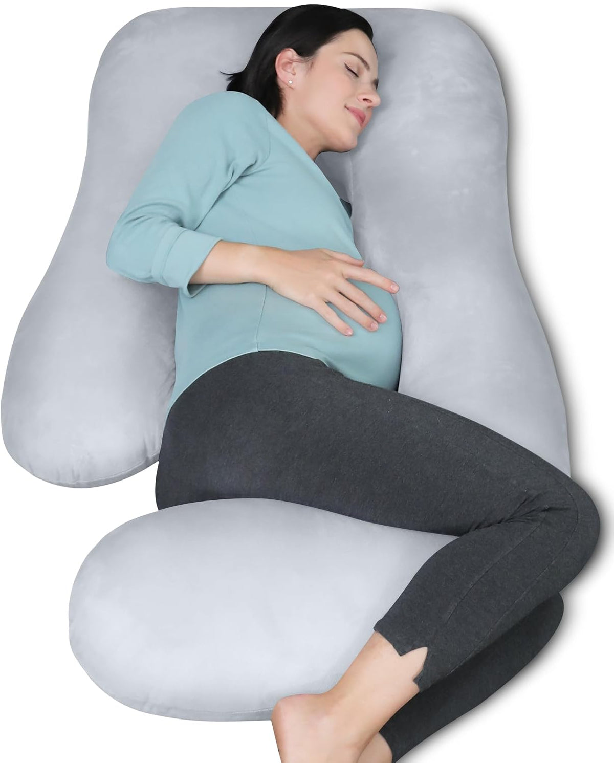 MOON PARK - Almohadas de embarazo y maternidad de cuerpo completo p...