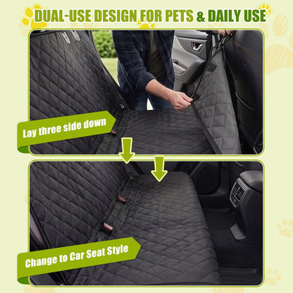 Funda de asiento de coche para perros, funda de asiento para perros...