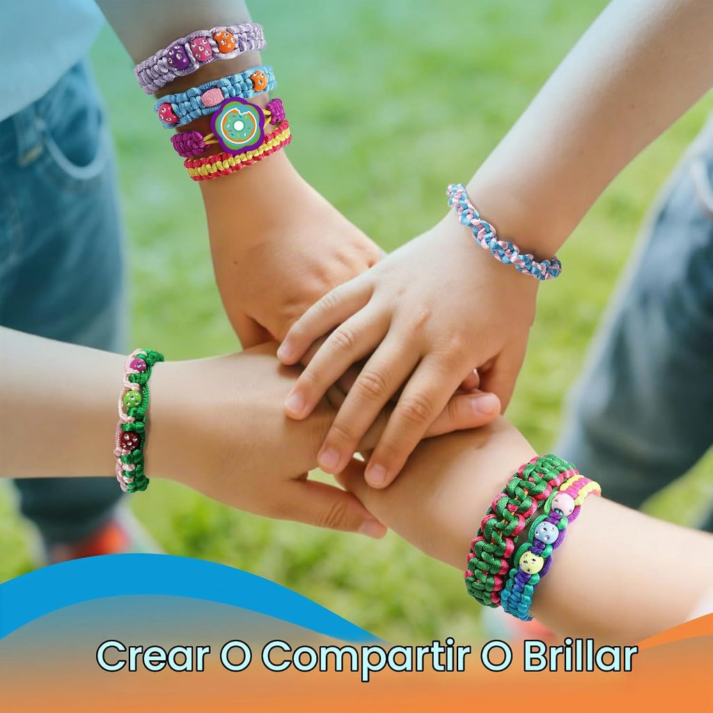 DDAI Kit de fabricación de pulseras de amistad para niñas - Juguete...