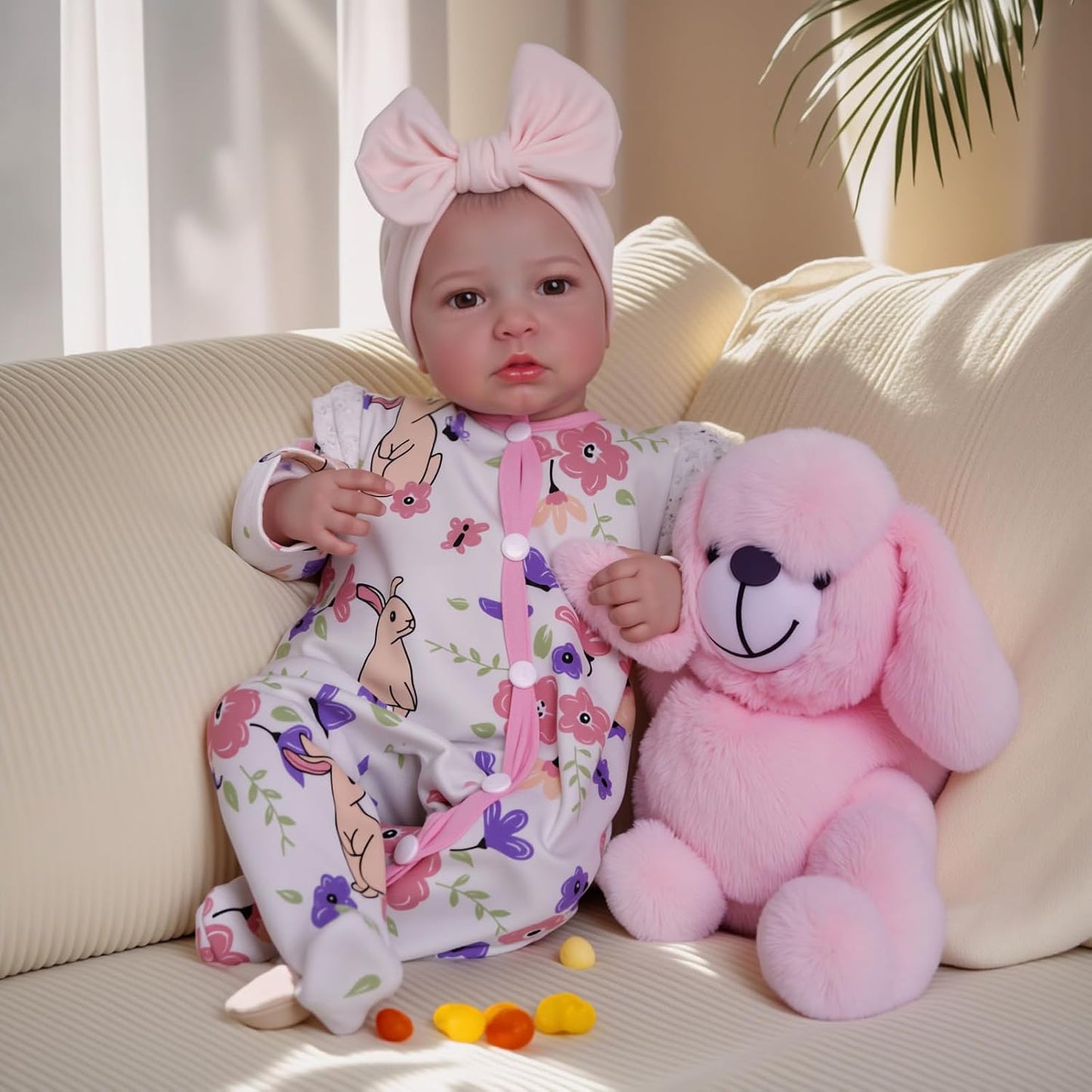 BABESIDE Reborn Baby Dolls - Muñeca realista de vinilo suave de 20...