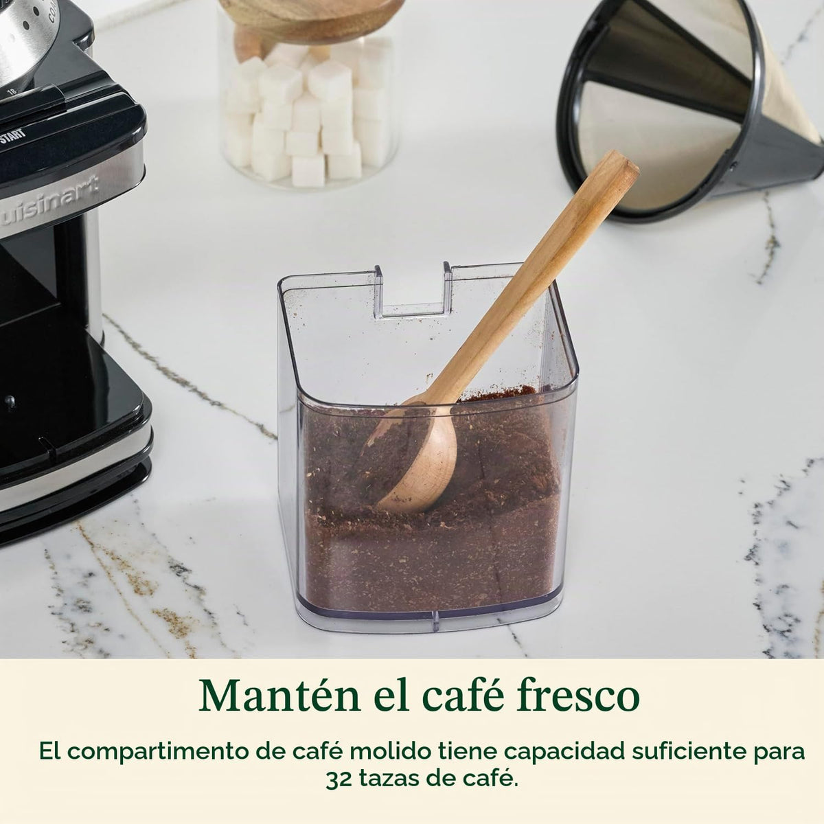 Cuisinart Molinillo de café, molinillo de café eléctrico automático...
