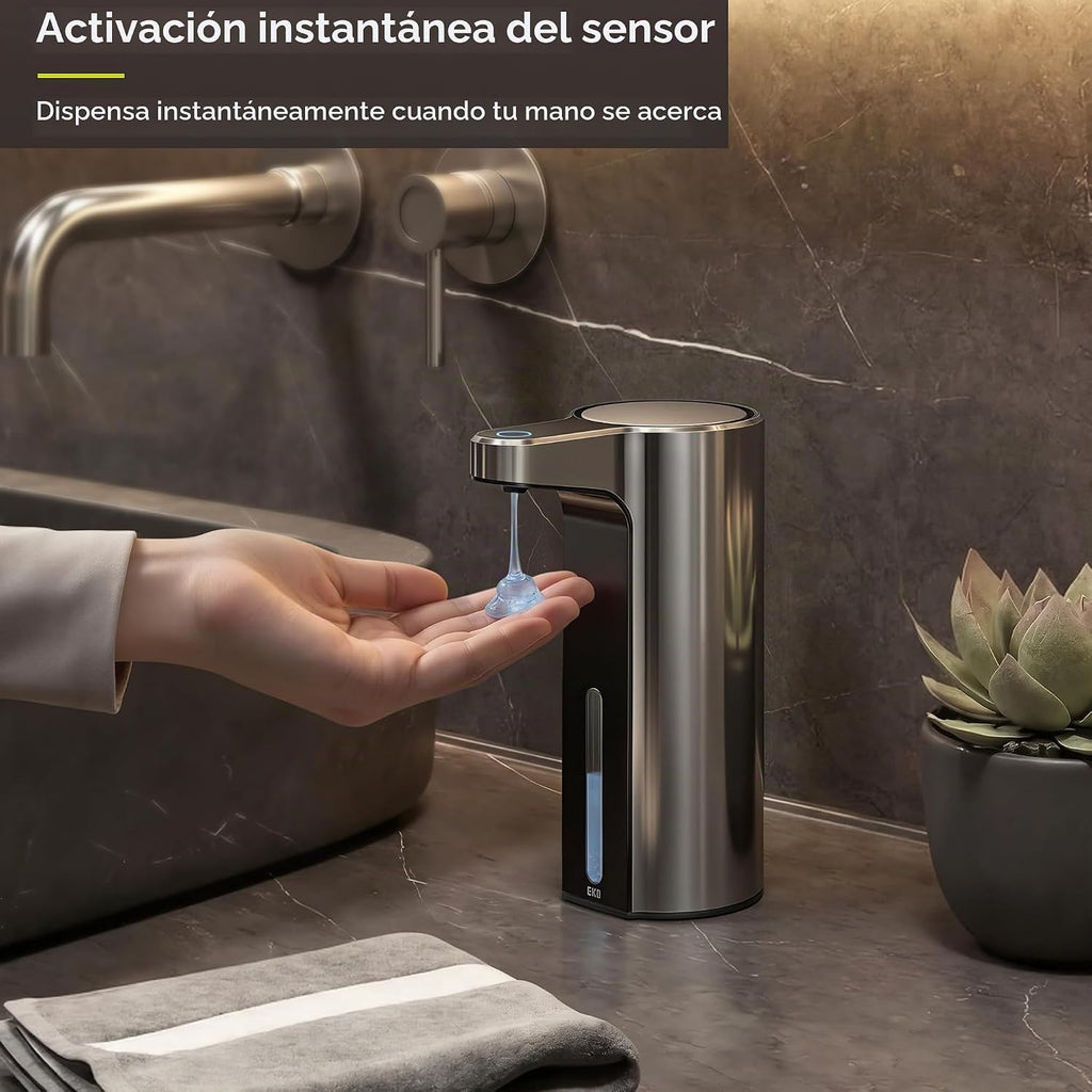 EKO Aroma - Dispensador automático de jabón líquido de 9 onzas líqu...