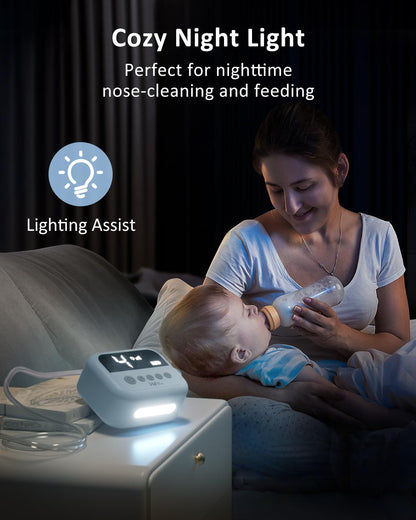 HEYVALUE Aspirador Nasal para Bebé, Ventosa de Nariz de Grado Hospi...