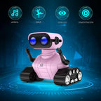 ALLCELE Robot de juguete para niñas, robot RC recargable para niños...