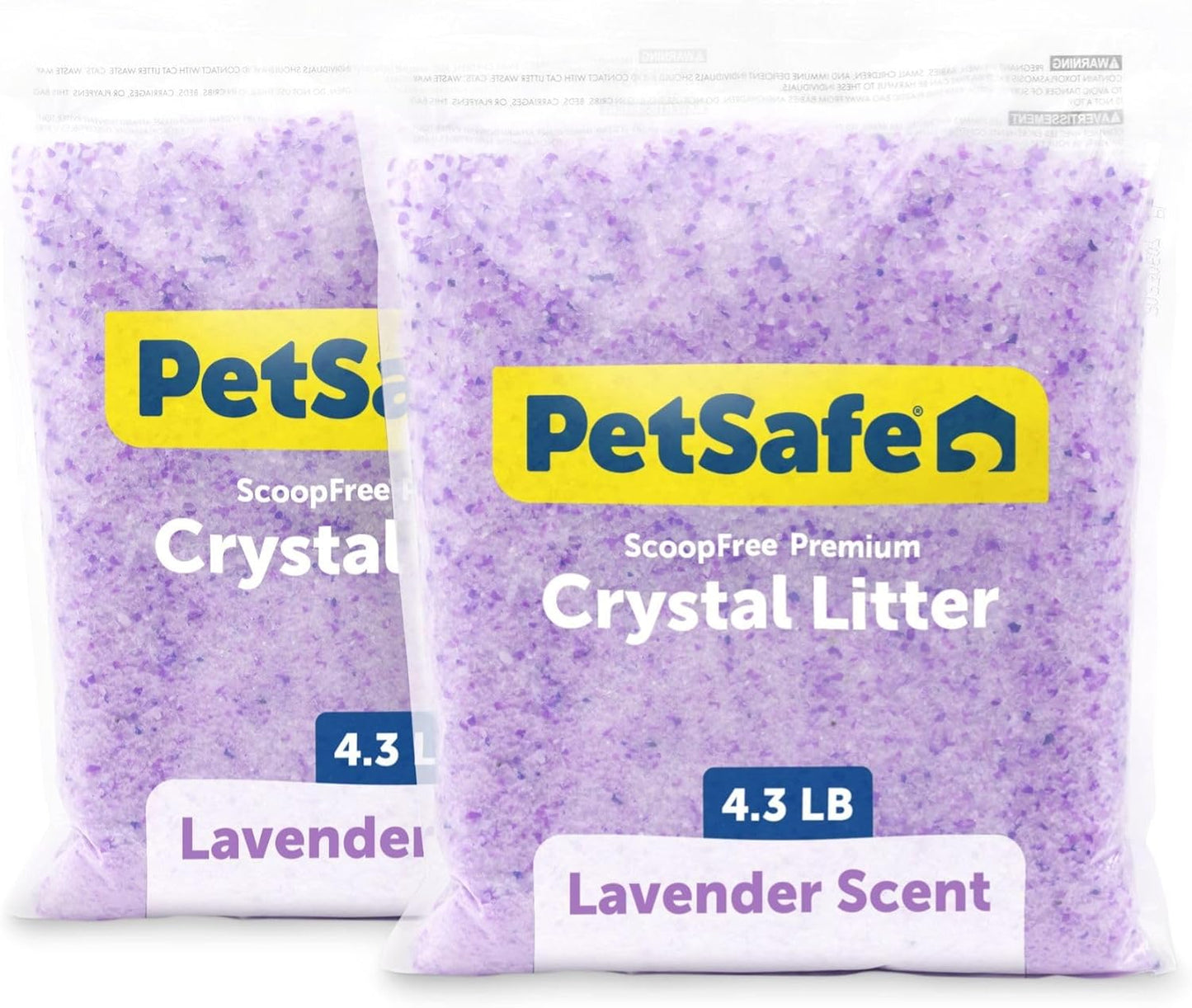 PetSafe ScoopFree - Arena de cristal prémium para gatos, supera a l...