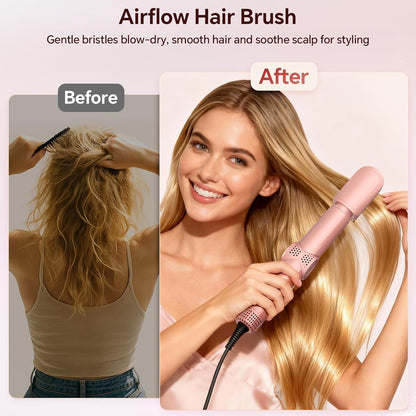 HydraStyl 5 en 1 Air Styler, secador de pelo de alta velocidad y ce...