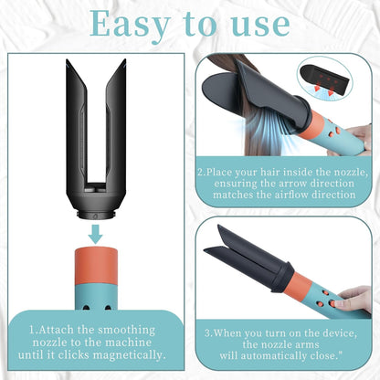 ZEPHBLOW Accesorio suave para el cabello Dyson Airwrap, accesorio d...