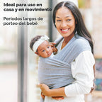 KeaBabies Portabebés Envolvente - Portabebés Original Todo en 1 de...