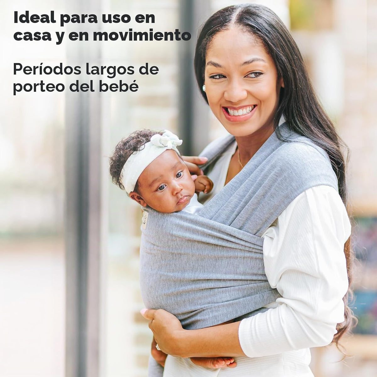 KeaBabies Portabebés Envolvente - Portabebés Original Todo en 1 de...