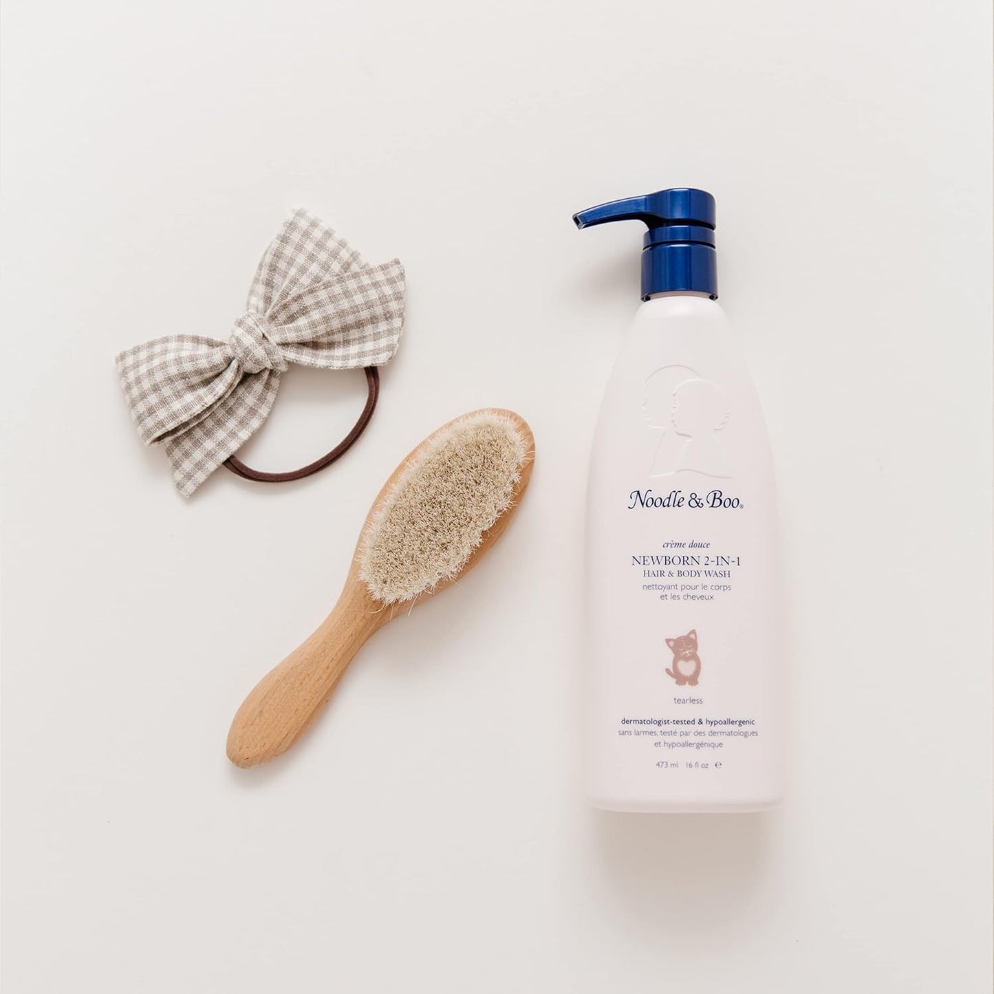 Noodle &amp; Boo Gel de baño y cabello 2 en 1 para recién nacidos