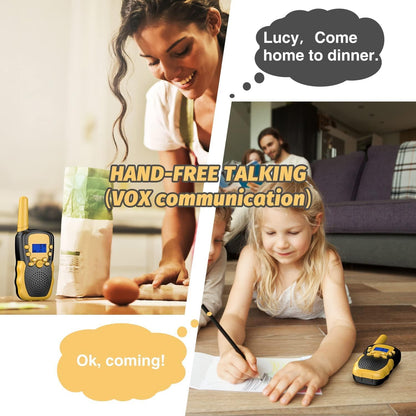 Selieve - Juguetes para niños de 4 a 14 años, walkie talkies para n...