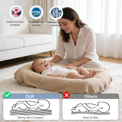 Meindoovm Cojín de apoyo infantil \u2013 Snuggle Cozy Me Cojín de a...