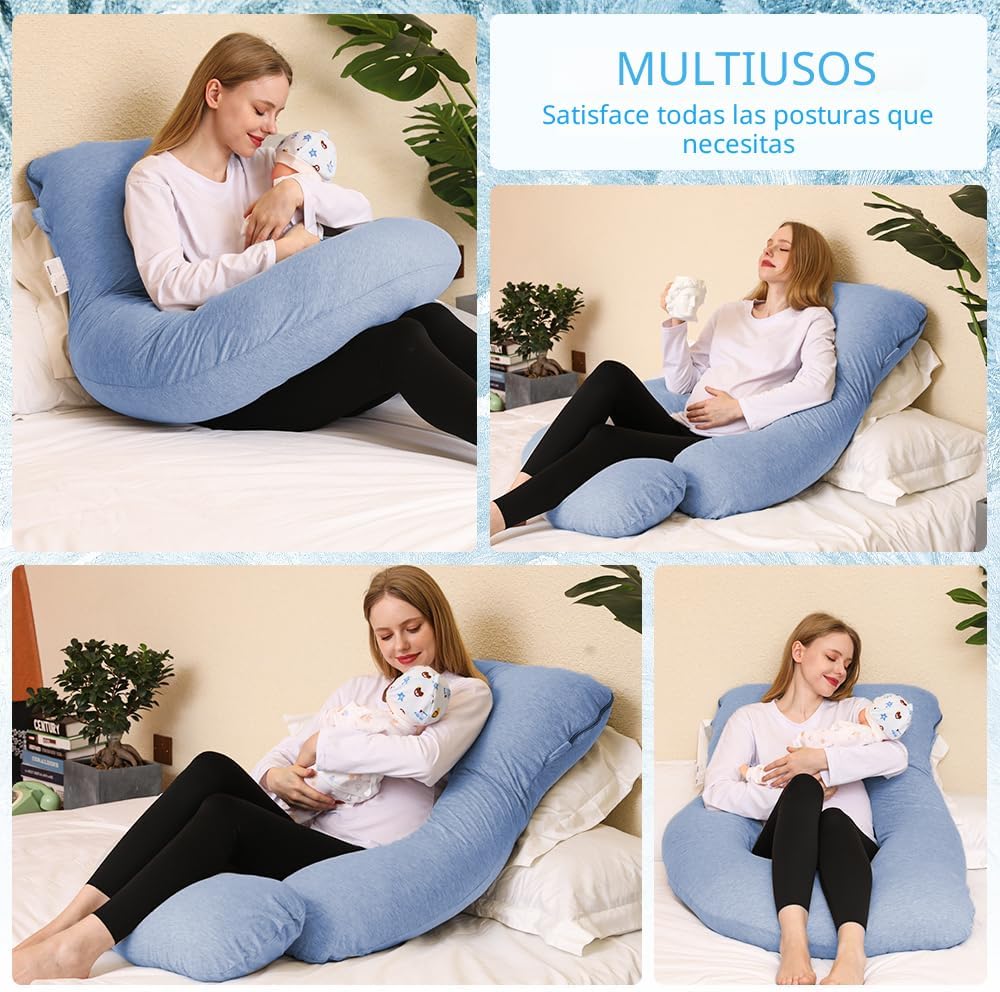 Chilling Home Almohada de embarazo, almohadas de embarazo en forma...