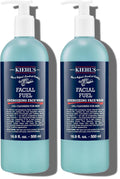 Kiehl's Limpiador facial Facial Fuel, gel refrescante y vigoriz...