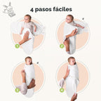 Paquete de 3 sacos de dormir envolventes orgánicos para bebé - Envo...