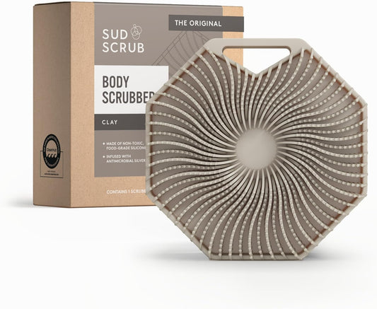 Sud Scrub® Exfoliante Corporal de Silicona Antimicrobiana, Exfolian...