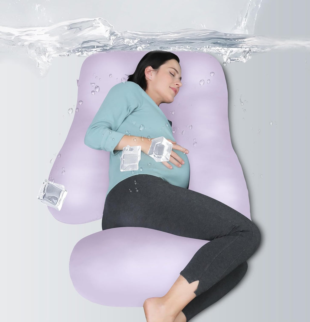 MOON PARK - Almohadas de embarazo y maternidad de cuerpo completo p...