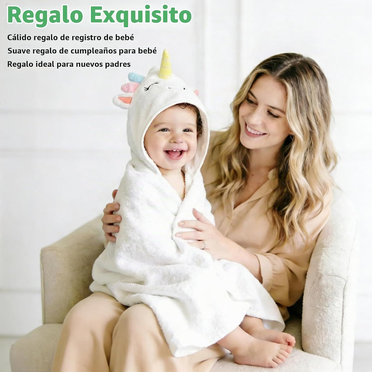 9 toallas de baño para bebés para recién nacidos (dinosaurio, unico...